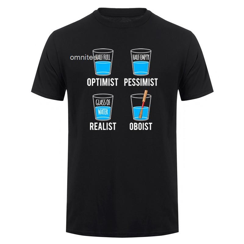 Pessimist Oboist T Shirt Short Sleeve Instruunisext Musician Oboe Lovers Gift Cotton Casual Streetwear Unisex Tshirt Hj075