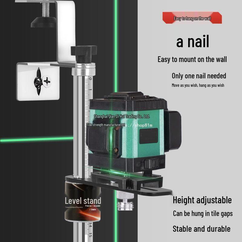 Woodworking Infrared Wall-Mounted Universal Rod Bracket