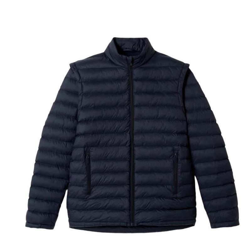 

DECATHLON CW900 Heatflex Однотонная куртка на молнии со стойкой мужская синяя и черная 2XL