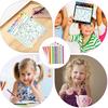 Utron 80 Pack Reward Chart for Kids, Incentive Chart Behavior Chart for Kids At Home, 2 Designs with 2160 Star Sticker, Kids Chore Chart, Sticker