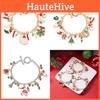 Seasonal Christmas Ornament Jewelry With Alloy Handcrafted Style For Women Celebration Accessory