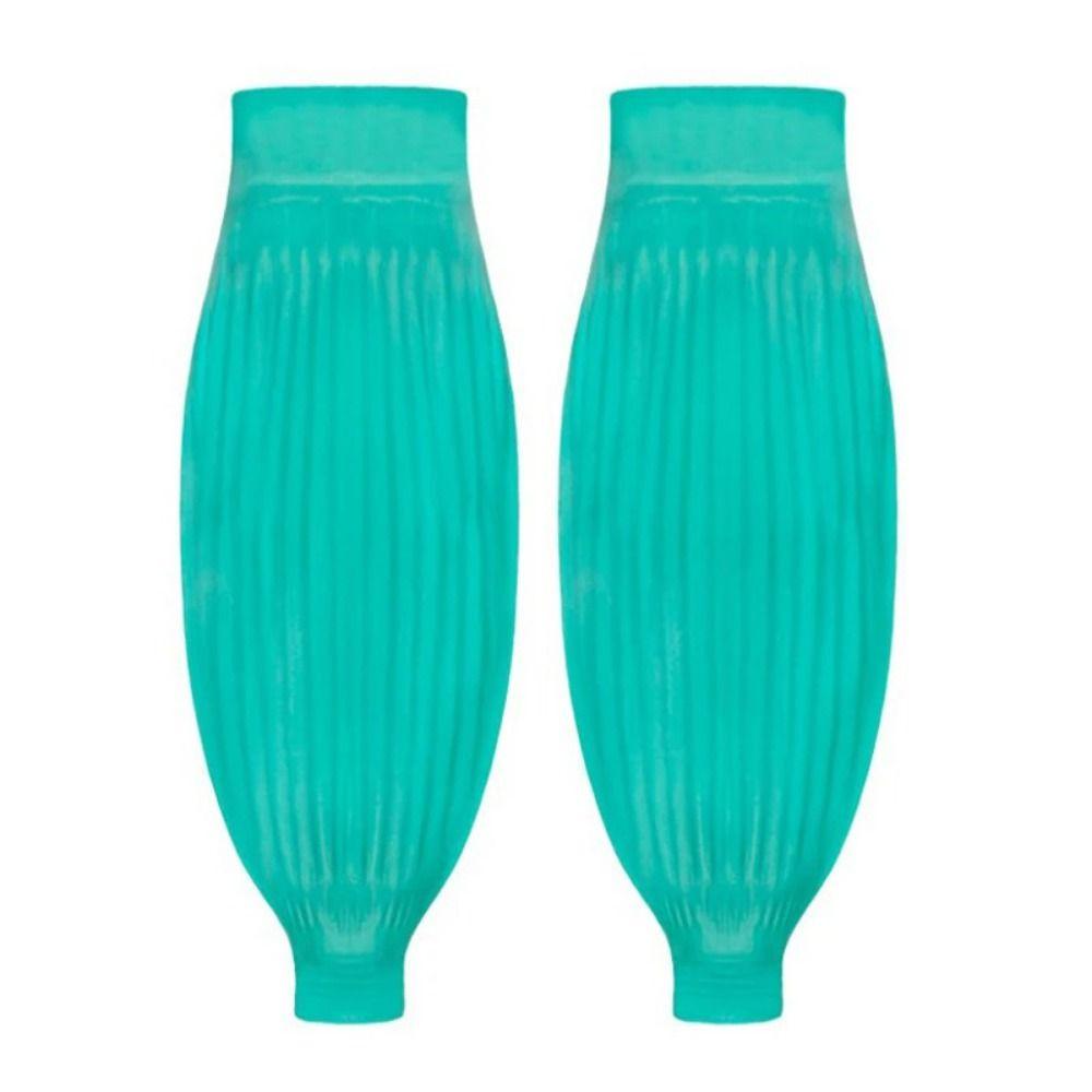 Waterproof Latex Arm Sleeves Lengthening Thickening Arm Protector White Green Pink Multi-use Housekeeping Sleeve Cover