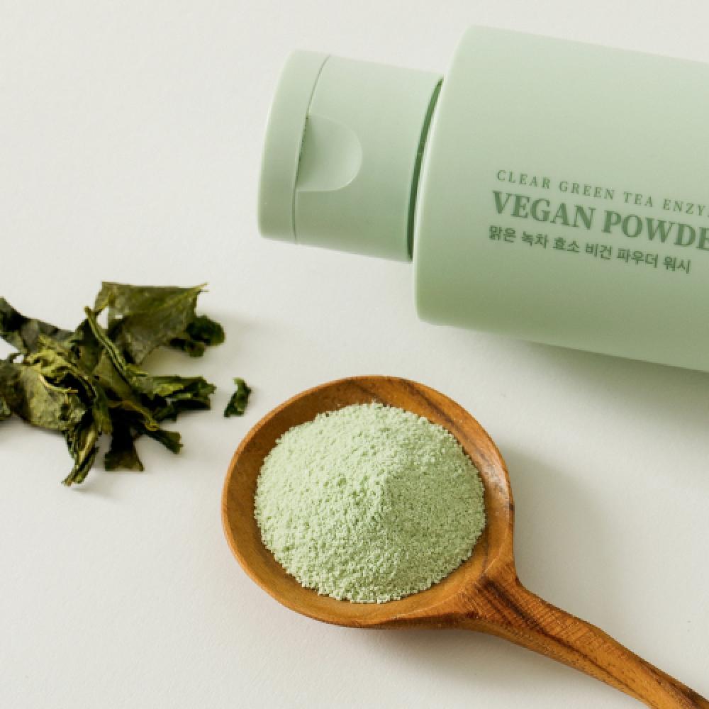 Village11factory Clear Green Tea Enzyme Vegan Rengöringspulver 60g