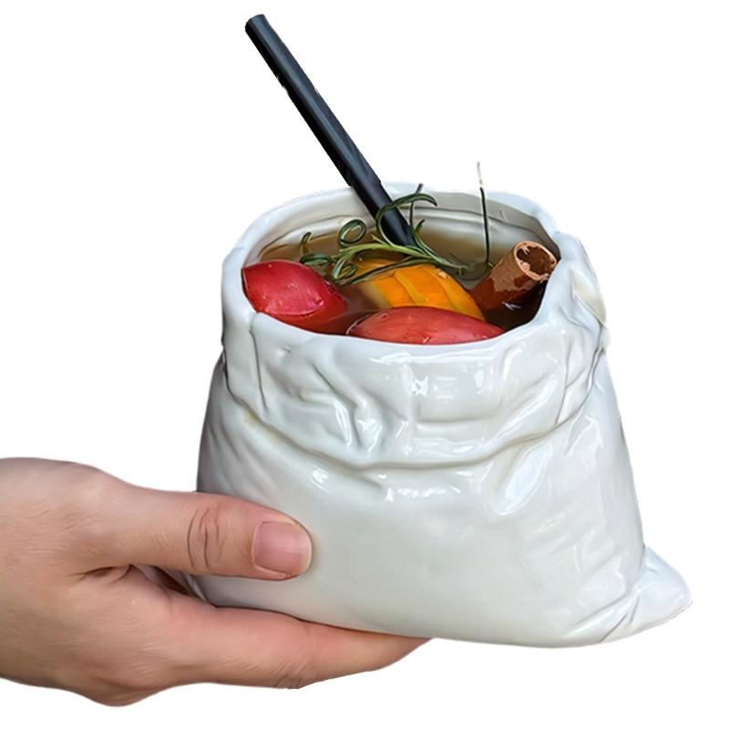 

Artistic White Porcelain Coffee Cup Large Capacity 310ml To 430ml Coffee Mug Ideal For Home And Workplaces Decoration 1