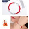 Weihnachtsschwein Armband Kreatives Sternzeichen Niedliches Haustier Schwein Schmuck Weben Partner Schmuck