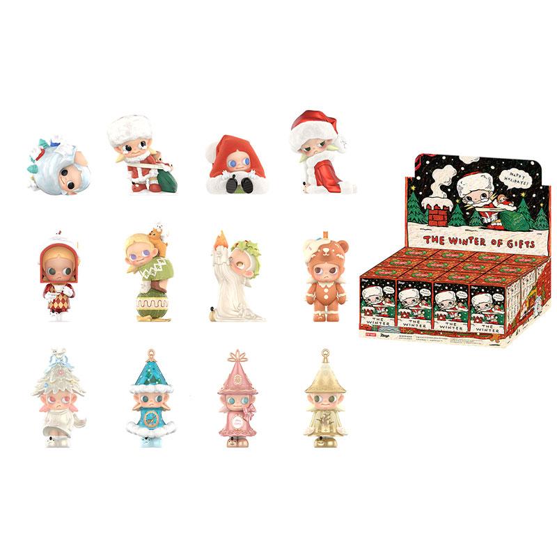 POP MART Winter Gift Box Mystery Boxes Single Mystery Box/Whole Box 12 Pcs PPMT-2511-0010