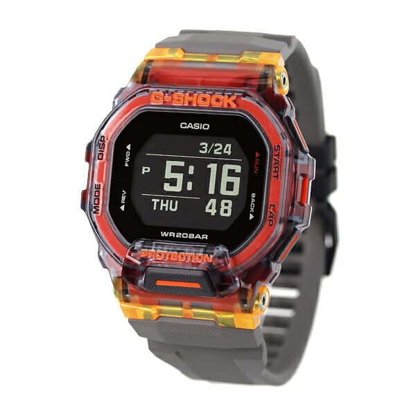 

Чоловічий годинник Casio G-SHOCK G-Squad Серія GBD-200 Світовий час Кварцовий GBD-200SM-1A5DR [Паралельний імпорт]
