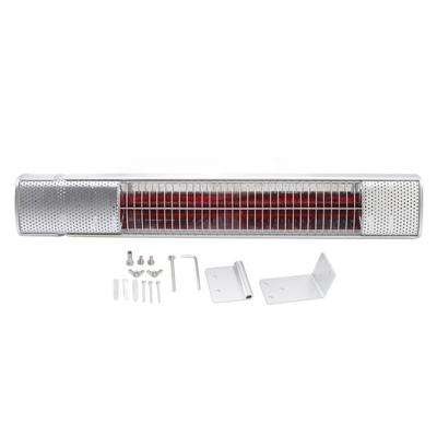 Riscaldatore Elettrico Infrarossi da Esterno 1500W Montaggio a Parete Impermeabile Riscaldatore da Patio