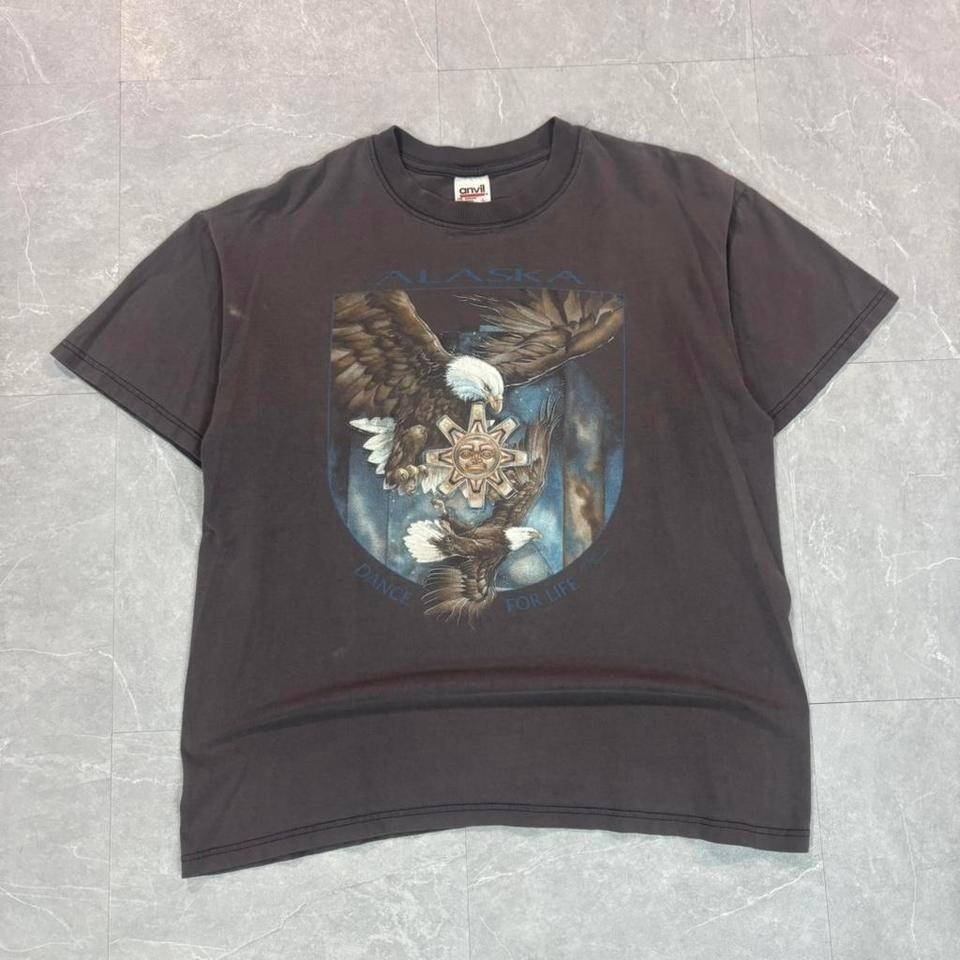 1990 s Faded bald eagle nature tee Unisex T-Shirt S