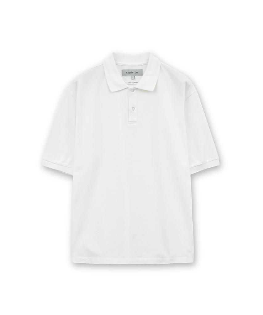 Beulaunyadeu Cotton Pique Shirt, White