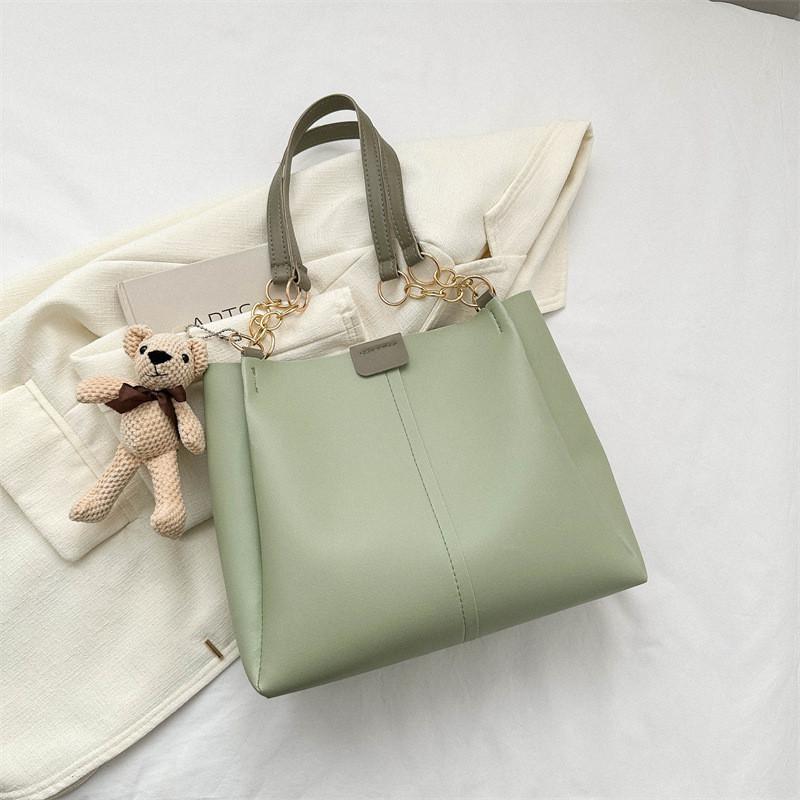 Stylish Large Capacity Tote Bag For Women In Fashionable Black White Pink Colors Ideal For College And Daily Use