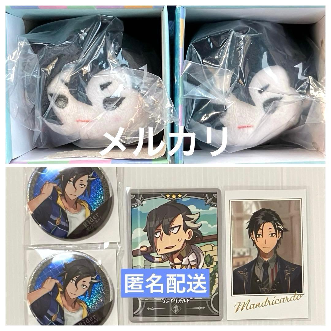 FGO Gachamate Can Badge Mochimochi Mascot Portrait Mandricardo