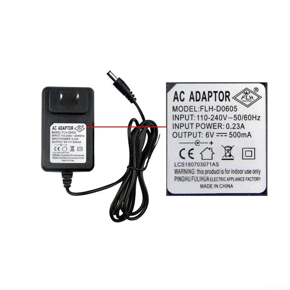 

Зарядний пристрій 92*52 мм Black Electric Toys FLH-D0605 FLH-D1210 Мотоцикл US 6V500MA
