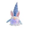 Plush Sequins Rabbit Doll Luminous Happy Easter Decoration  Holiday Festival Decor