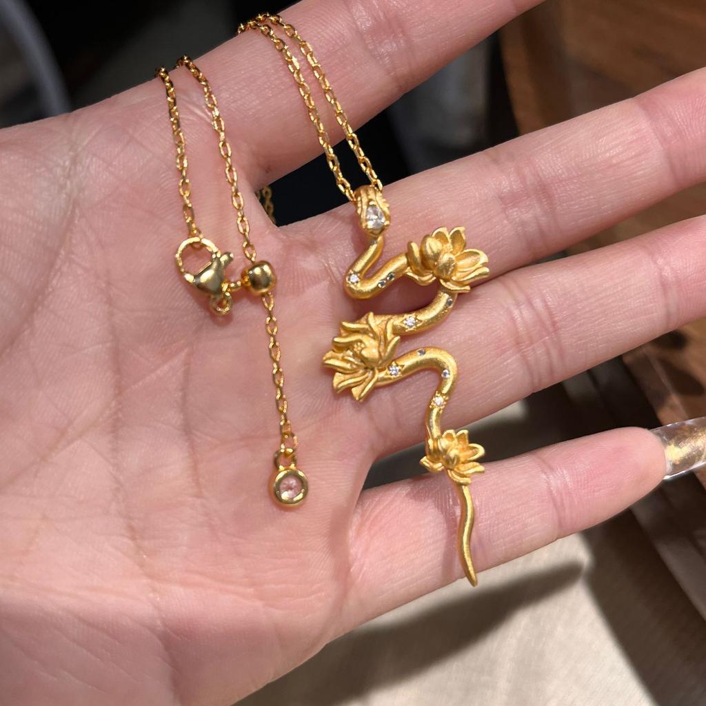 Mittelalterliche Iris Amulett Halskette Damen Nischendesign Beidseitig Tragbar Schild Schlüsselbeinkette