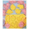 Dinosaur Cookie Cutter Set 8PCS PP Food Safe Construction for Baking Cookies Fondant Art and Themed Baking Projects
