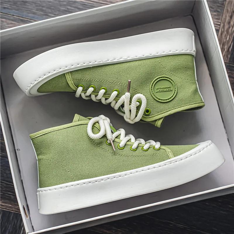 Canvas Skateboard Casual Sneaker Shoes for Men Loafers Men's Sneakers Sports and Leisure Non-slip Apring and Autumn Fashion