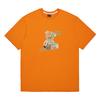 TEMPUS STUDIO Space Bear Big Logo T-Shirts [Orange]