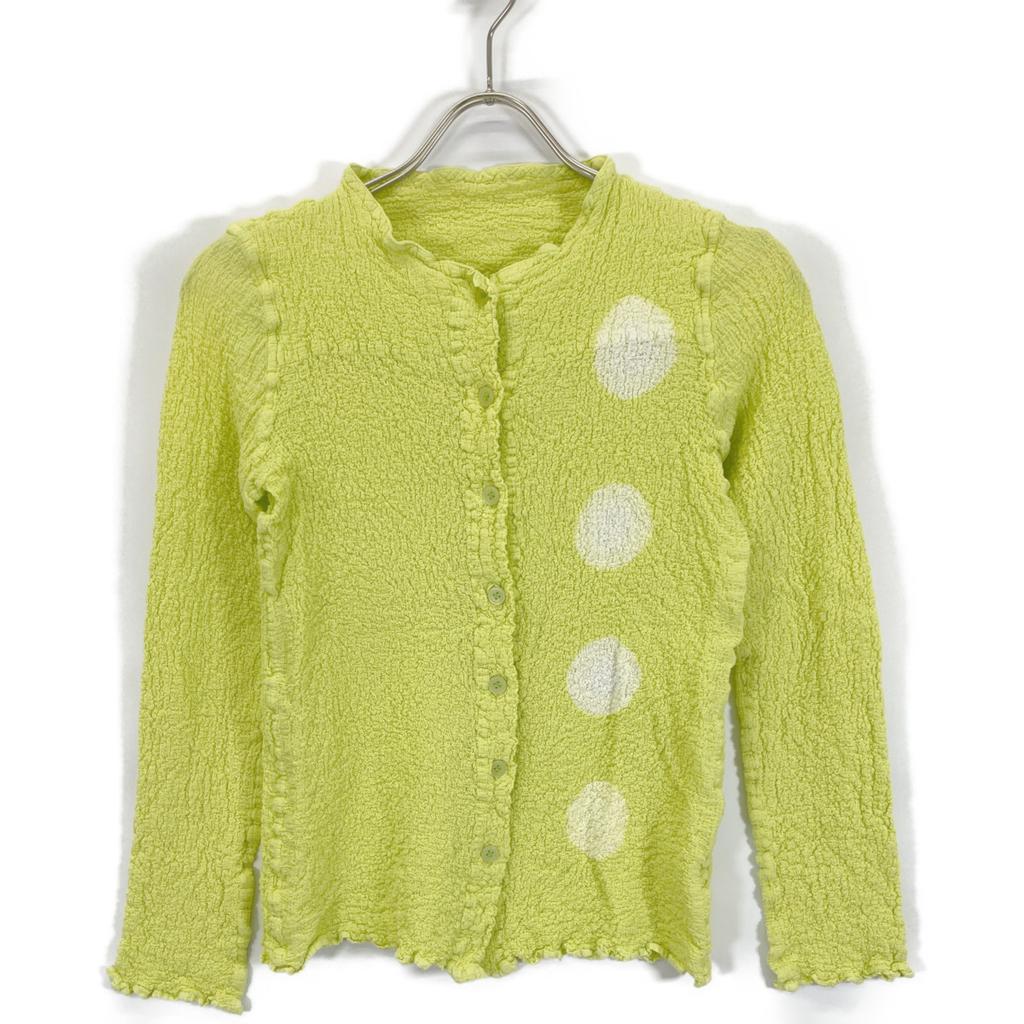 MeISSEYMIYAKE MI82FO759 Yellow Shirt tops Not written yellowUsed