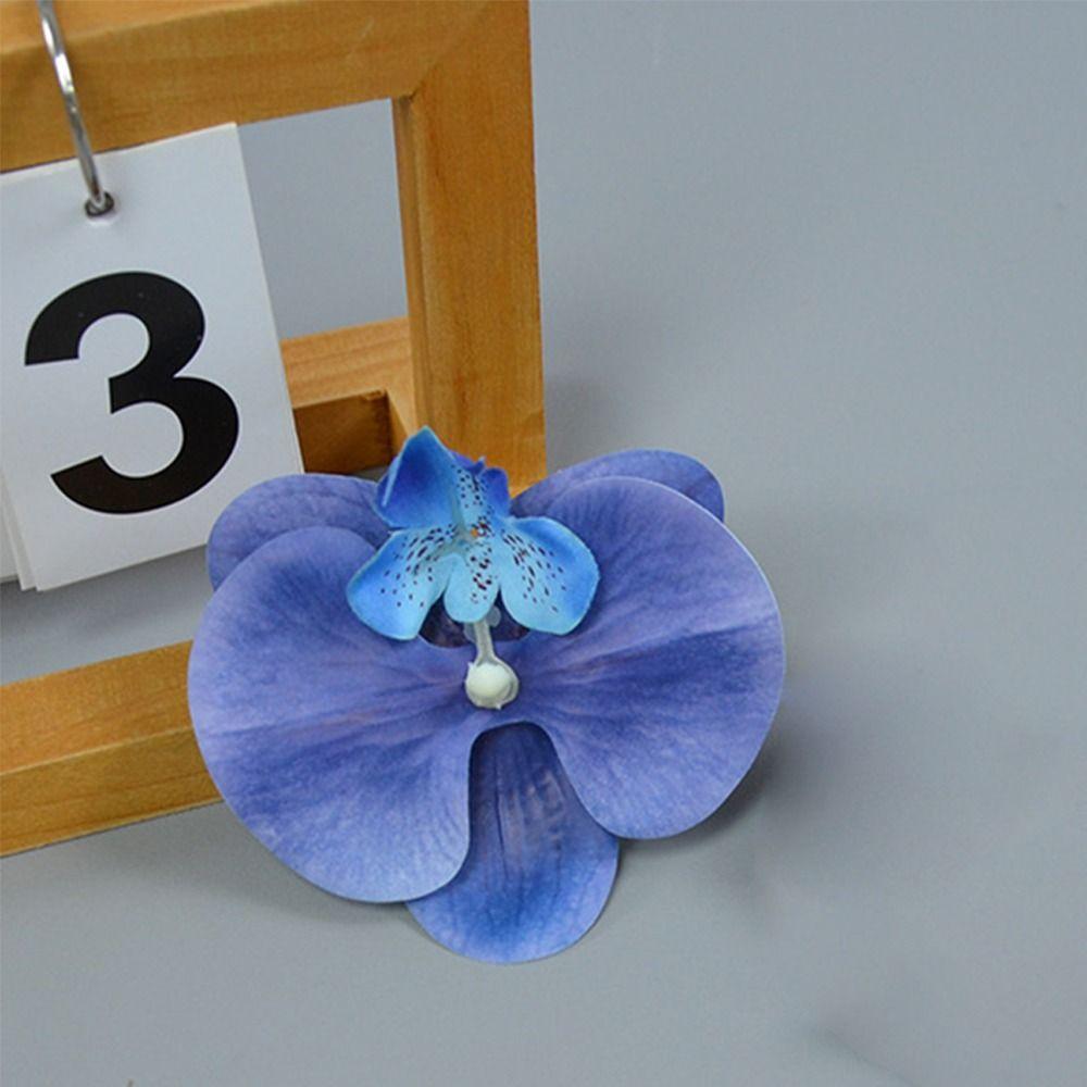 DIY Schmuckherstellung Handwerk Simulierte Blume Kopfschmuck Schmetterlingsorchidee Blume Niedlich Geschenk