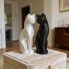 3D Printed Mini Cute Cat Desktop Decoration Crafts Party Home Decor Creative Animal Desk Ornaments Cute Statue Ornament