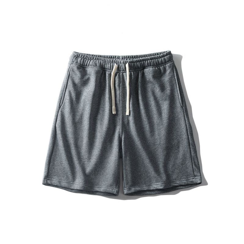 Knitted Terry Sports Shorts for Men, Summer New Style, Loose Fit, Running and Fitness Five-Point Pants, Export Men's Casual Pants