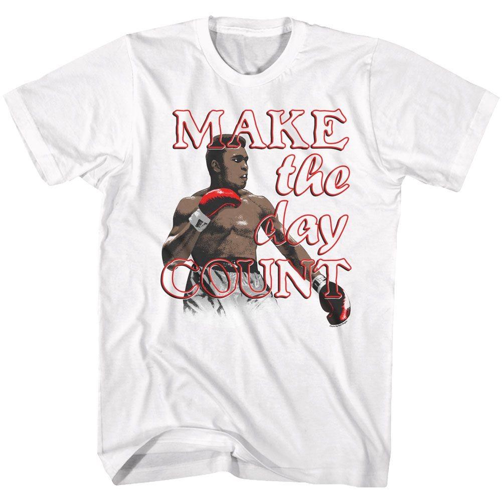 Muhammad Ali Make It Count White Icon Shirt XXL