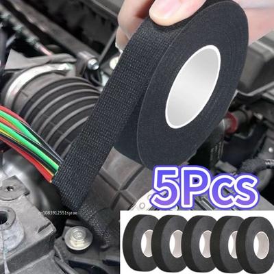 Electrical Tape Heat Resistant Harness Tape Insulation Automotive Fabric Cloth Tape Waterproof Noise Resistance Adhesives Tapes