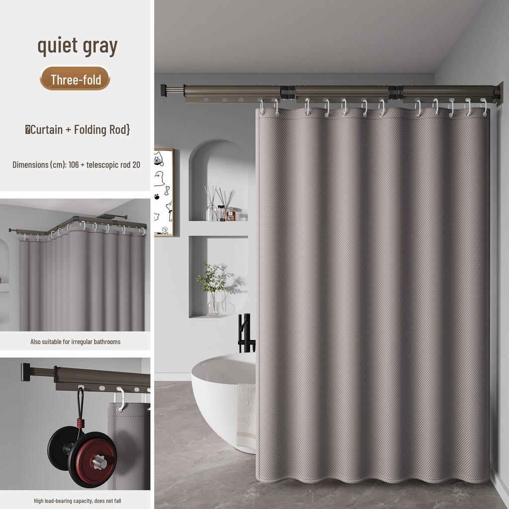 Faltbarer einziehbarer wandmontierbarer Wäschetronständer für den Balkon