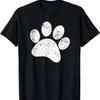 Dog Paw Print Shirt - Vintage Dog Paw T Shirt T-Shirt