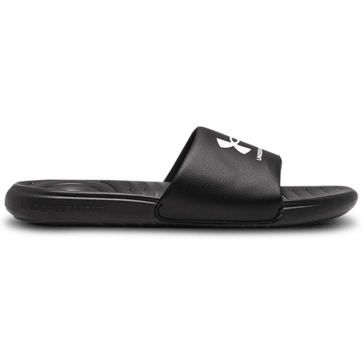 Under Armour Ansa Fixed Slide 'Black White' 3023761-004