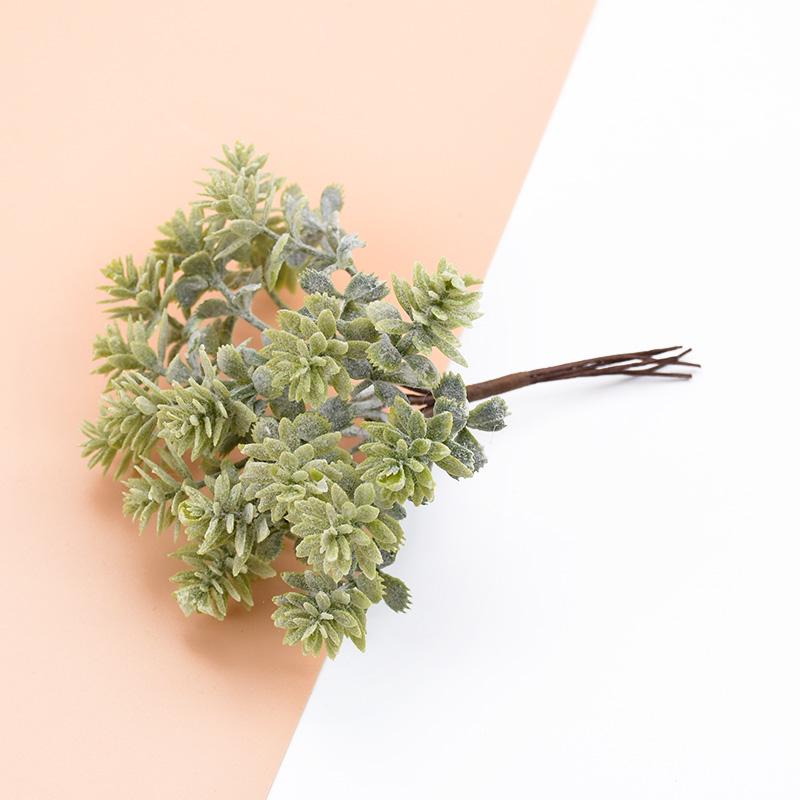 2/5PCS Silk Flowers Scrapbooking Artificial Plants Home Room Wedding Party Decoration Fake Plastic Decorative Christmas Wreaths