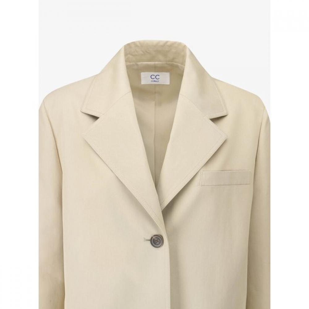 Cc Collect Tailored Cotton Long Jacket C253msf003c