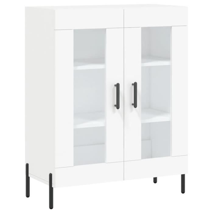 VidaXL Buffet blanc 69,5x34x90 cm bois d'ingénierie 827796