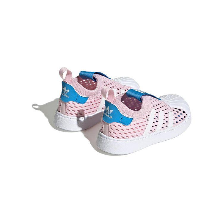 Adidas Originals Superstar 360 2.0 Low Top Walking Shoes Pink Baby Shoes FZ5607