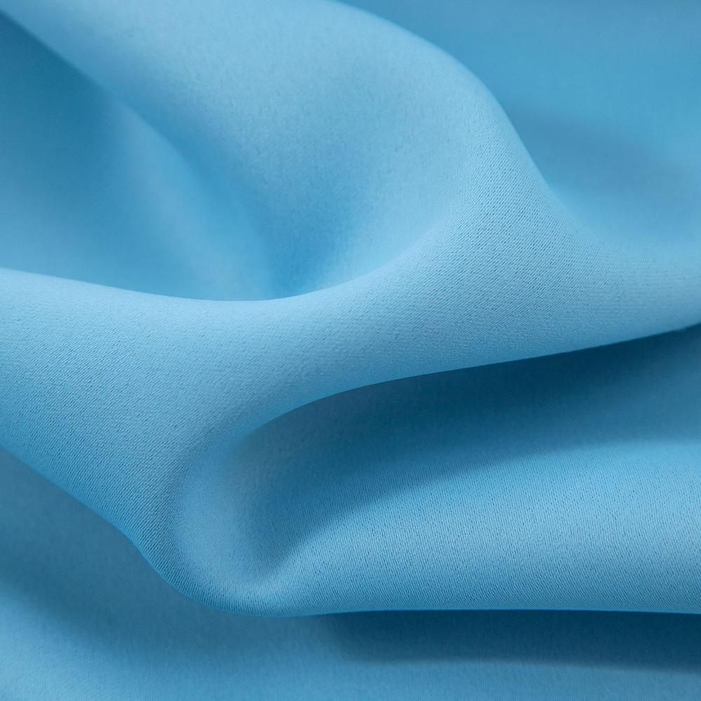 

Затемняющие шторы для комнаты, 2 панели, теплоизоляционные шторы, шумопоглощающие шторы для украшения окна на День благодарения, набор из 2 шт. 140X175cmX2pcs небесно-голубой