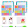 Double Change Of Clothing Battle Kids Dress Up House Matching Educational Toy DIY Change Clothes Puzzle Montessori Kids Girl Gam