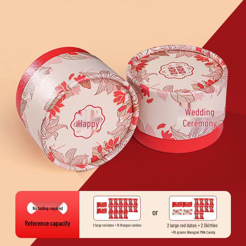 2025 Hochzeits-Süßigkeiten-Geschenkboxen: Vorgefertigt, Elegante Süßigkeiten-Verpackungsbeutel