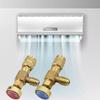 Liquid Safety Valve R410A R22 Air Conditioning Refrigerant 1/4 "Liquid Safety Valve Hose R22 Adapter Hand Tool Parts