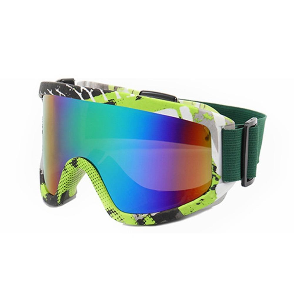 Adult Outdoor Ski Goggles Mountaineering Goggles Unisex Ski Glasses Snow Windproof Goggles Outdoor Glasses