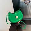 Cute Small Bag For Women Pu Material Street Style Shoulder Bag With Zipper Closure For Daily Use