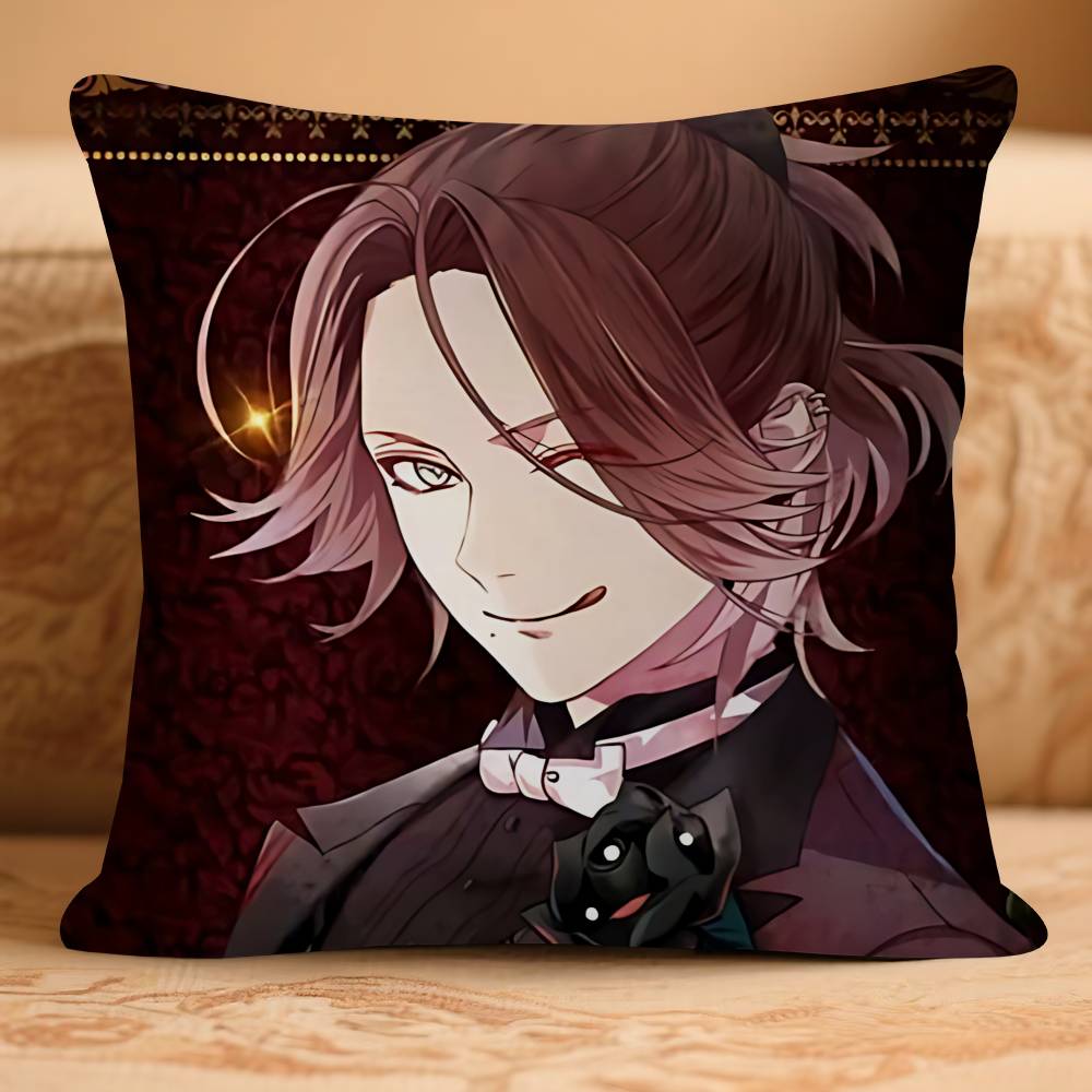 D-Diabolik Anime Liebhaber Stitch Glücksdrache Kissenbezug Sofakissenbezug Heimzimmer Dekoration Kindergeschenk