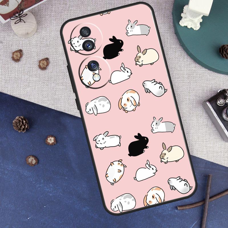 Rabbits Bunnies Case For Honor Magic 8 7 5 6 Pro Cover For Honor X9c X9b X9a X8a X8b 50 70 90 200 400 Lite