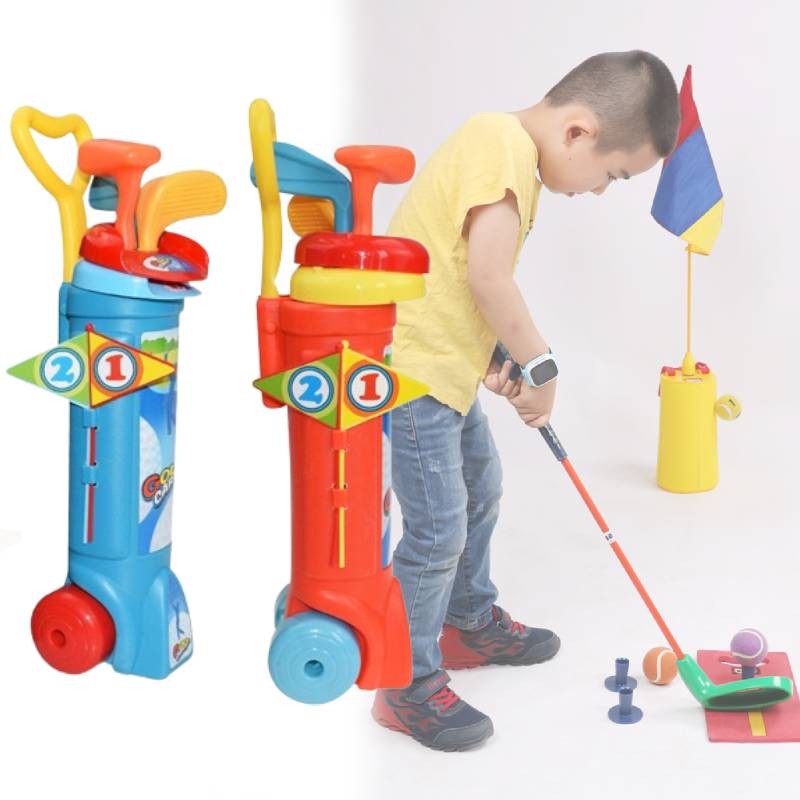 Toy Golf Club Set Mini Family Indoor Outdoor Leisure Sports Gift Development