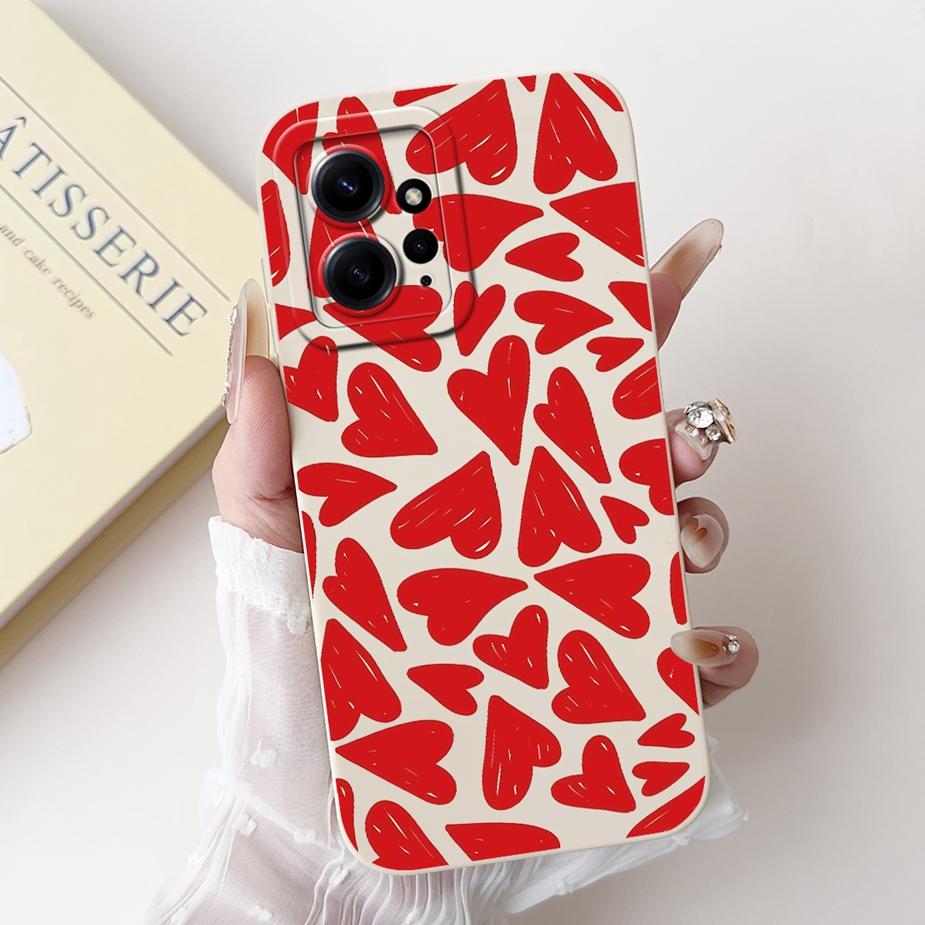 Per Custodia Xiaomi Redmi Note 12 4G Note12 5G Carina Coniglio Cartone Animato Cover Morbida TPU Custodia per Telefono Per Xiaomi Redmi Note 12 Pro Plus Guscio