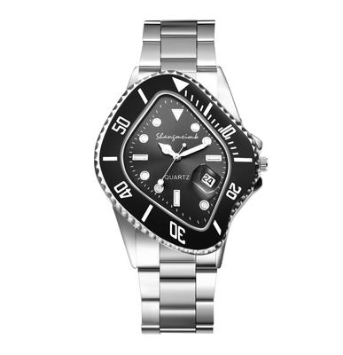 Men's Waterproof Analog Watch with Stainless Steel Strap, Simple and Stylish Silver - A Great Gift for Father's Day, Valentine's Day, or Christmas