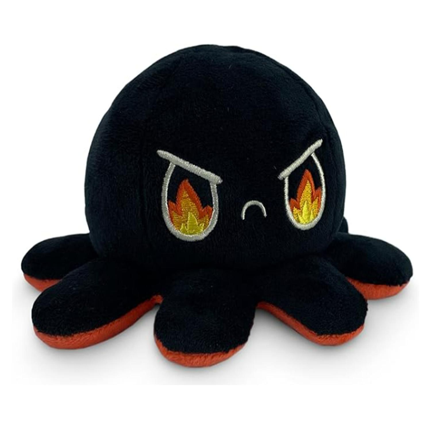 

Оригінальна двостороння іграшка-восьминіг - Чорний + Сірий - Милі сенсорні іграшки-антистрес, які показують ваш настрій