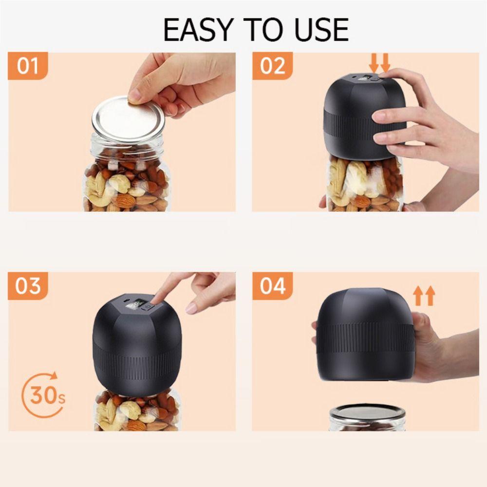 Portable Vacuum Sealing Machine Fresh Storage Vacuum Compressor Food Packaging Machine Kitchen