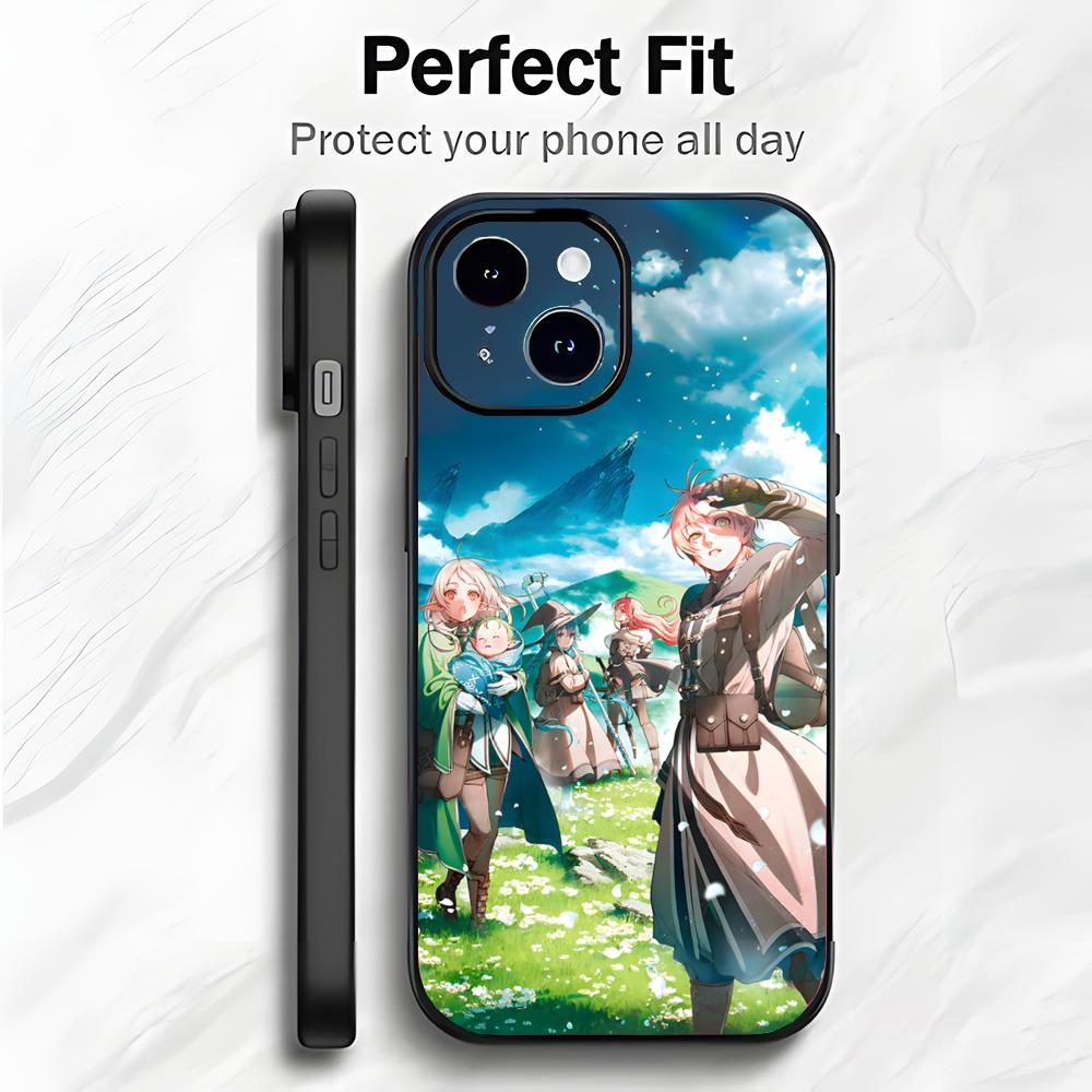 Fantasy Japanese Anime M-Mushoku Tensei Phone Case Phone Case Soft Packaging Lightweight For iPhone17 16 15 14 13ProMax
