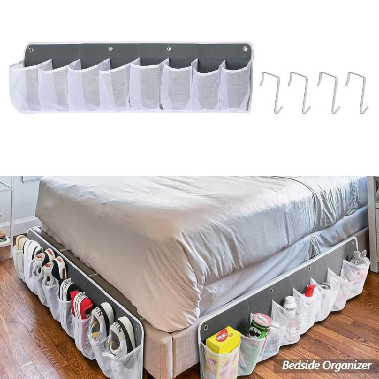 Oszczędzająca miejsce torba do przechowywania do pokoi w akademiku Torby wiszące z haczykami Organizer na buty